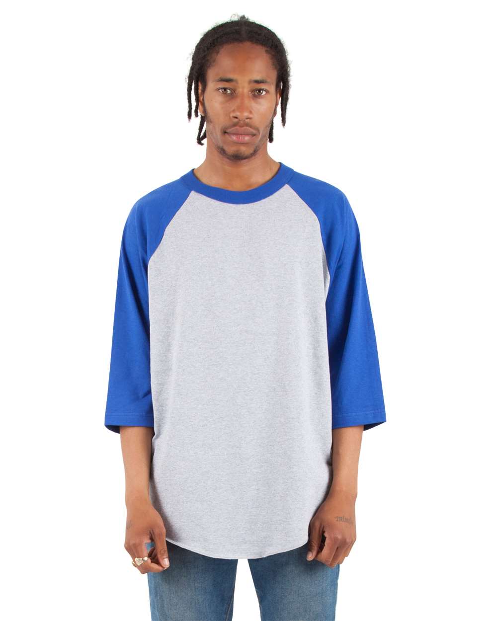 Unisex Three-Quarter Sleeve Raglan T-Shirt