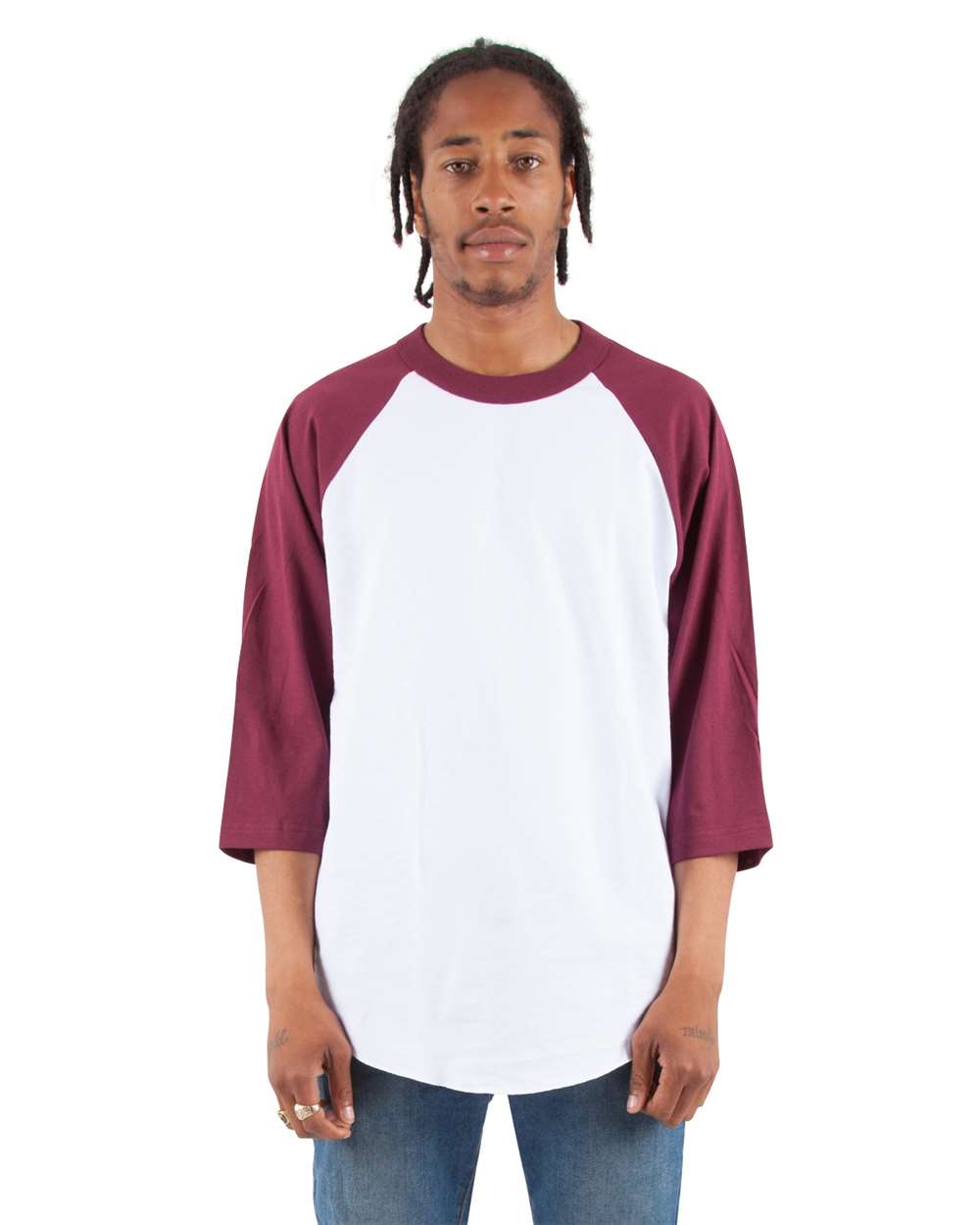 Unisex Three-Quarter Sleeve Raglan T-Shirt