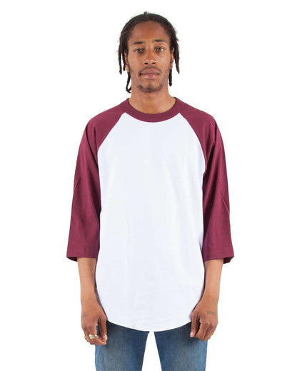 Unisex Three-Quarter Sleeve Raglan T-Shirt