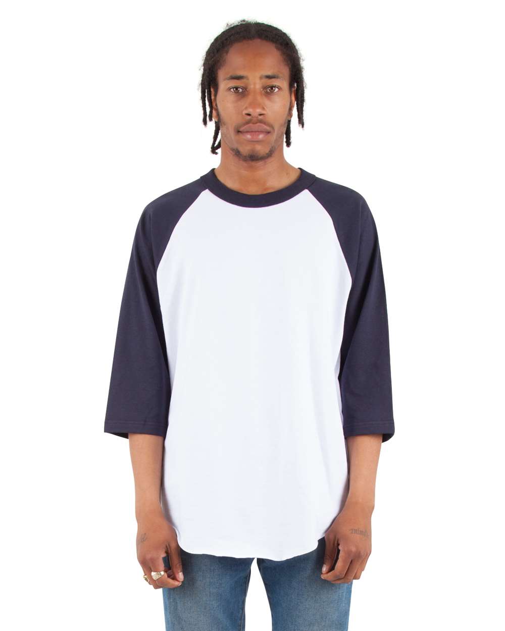 Unisex Three-Quarter Sleeve Raglan T-Shirt