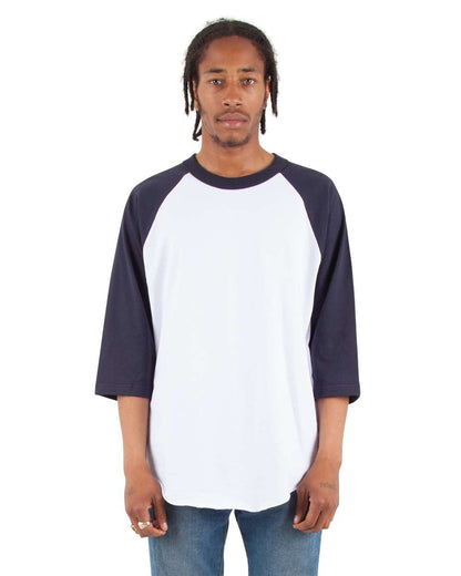 Unisex Three-Quarter Sleeve Raglan T-Shirt