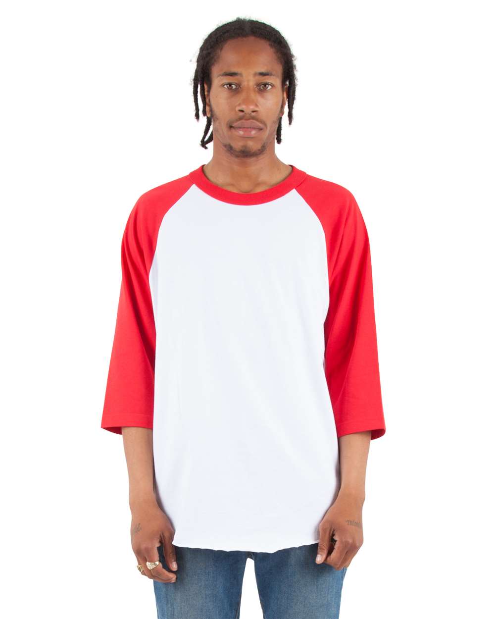 Unisex Three-Quarter Sleeve Raglan T-Shirt