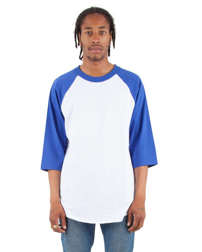 Unisex Three-Quarter Sleeve Raglan T-Shirt
