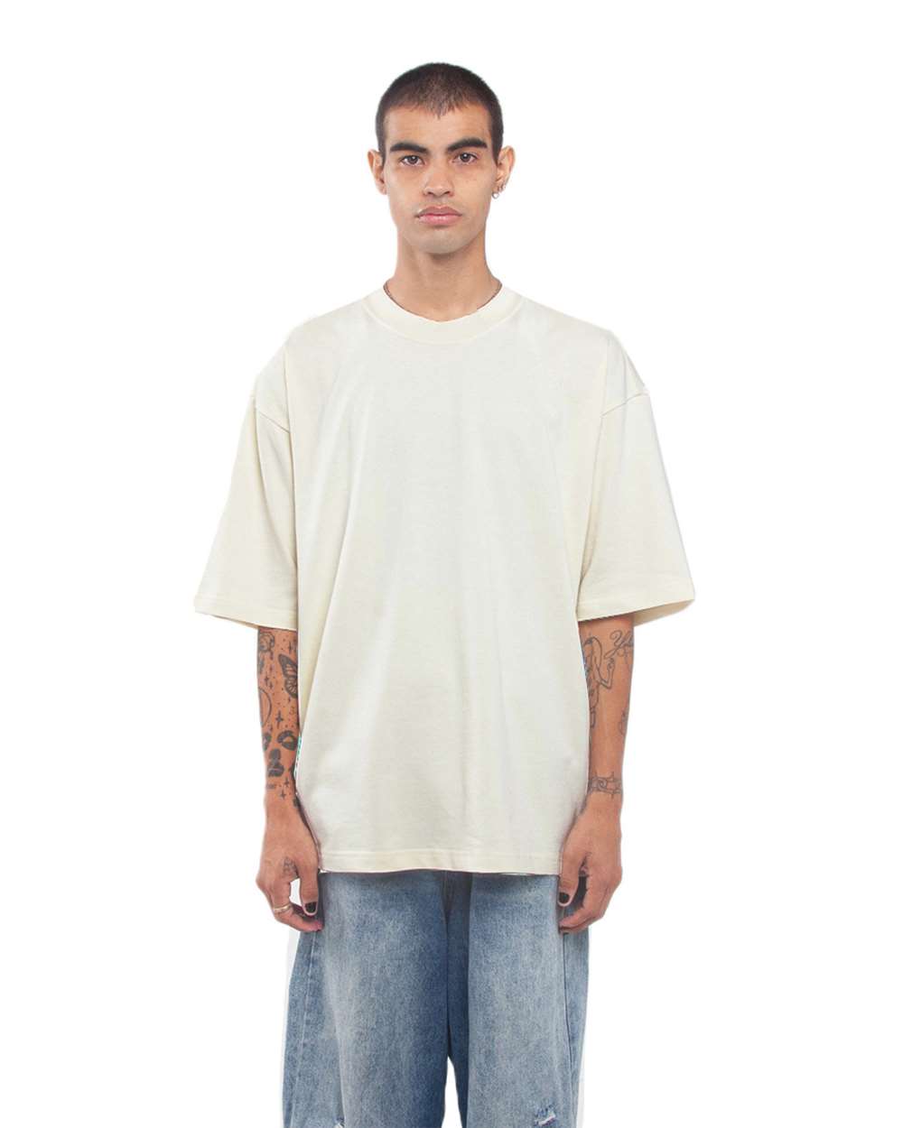 Men's Garment-Dyed Designer T-Shirt