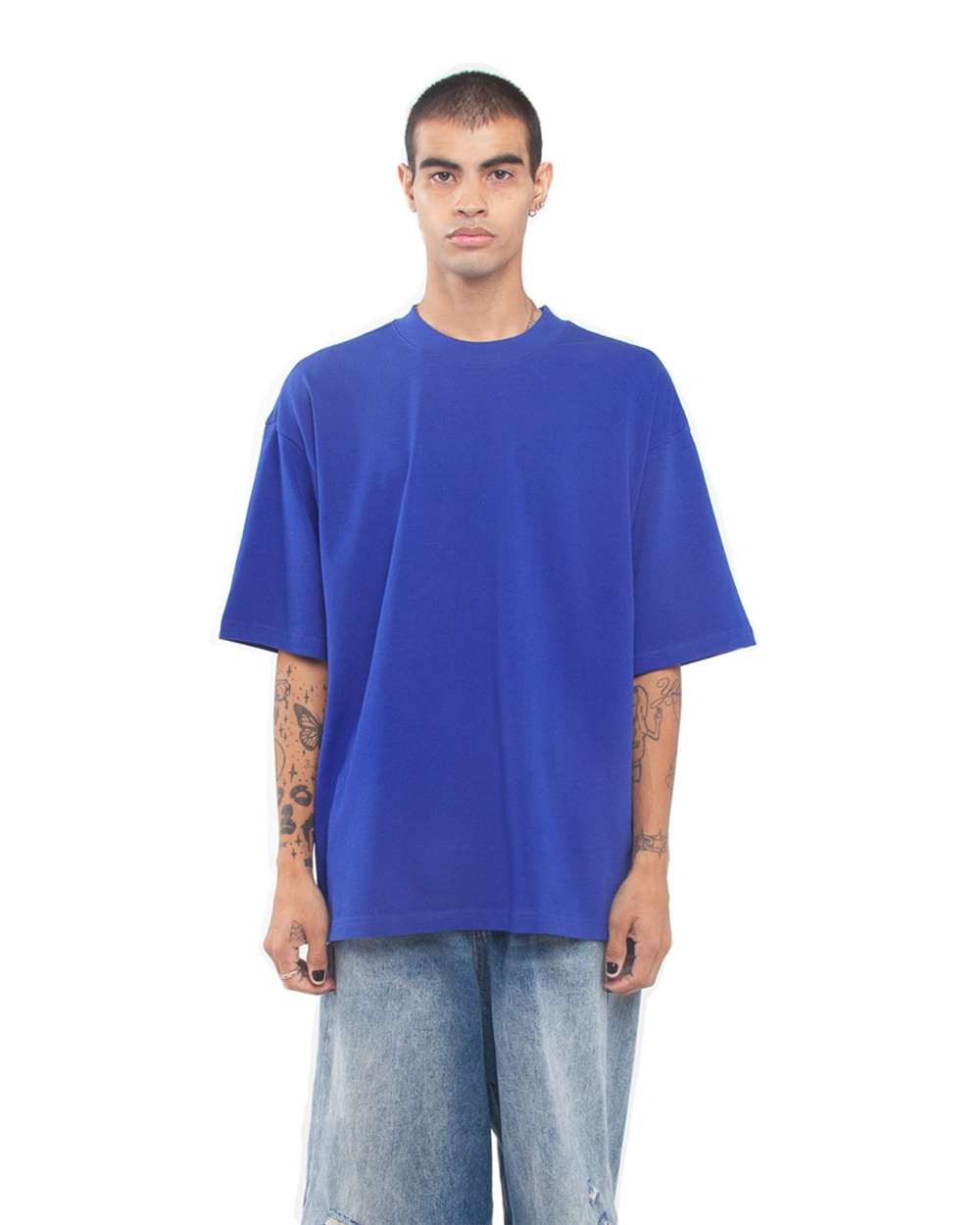 Men's Garment-Dyed Designer T-Shirt