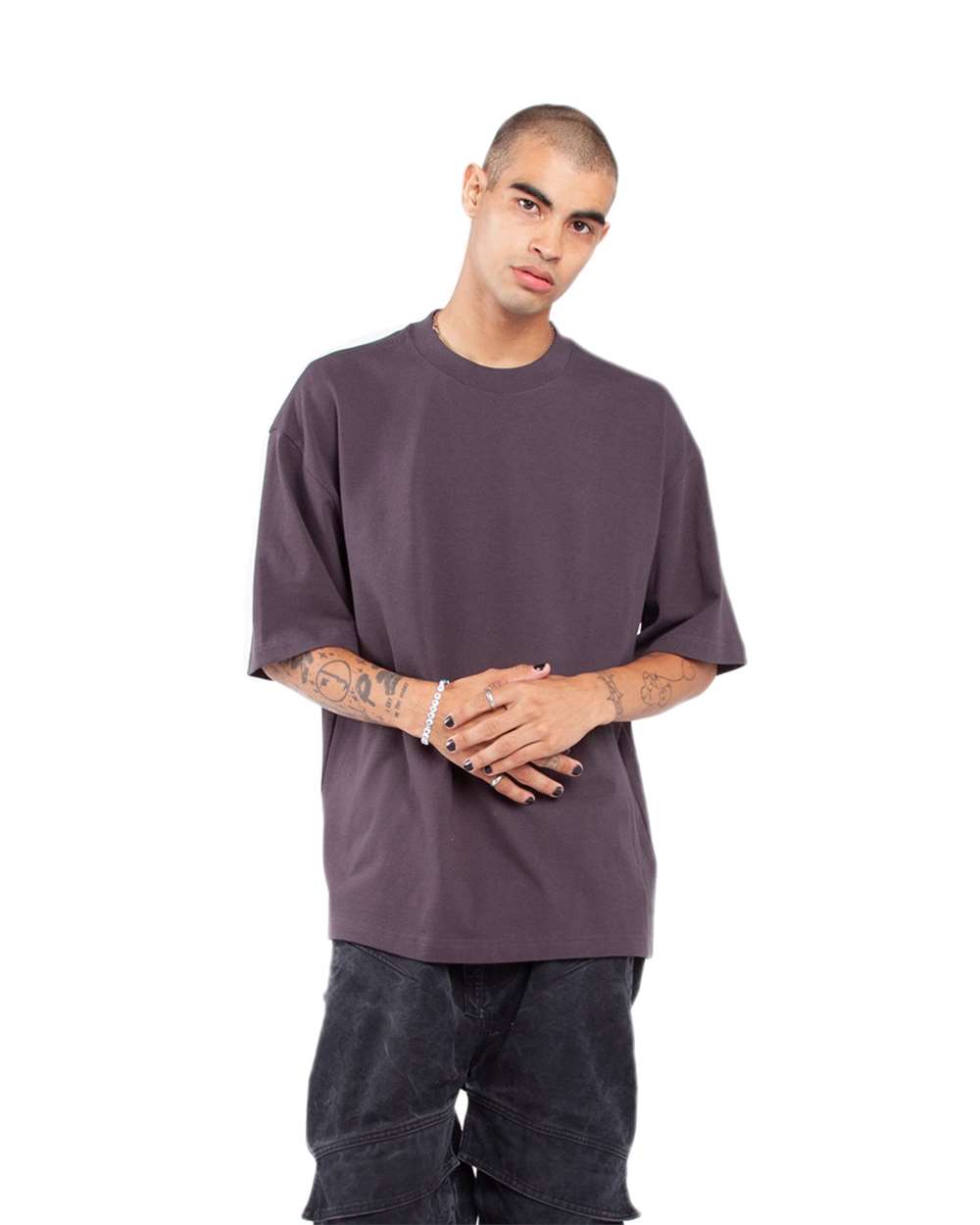 Men's Garment-Dyed Designer T-Shirt
