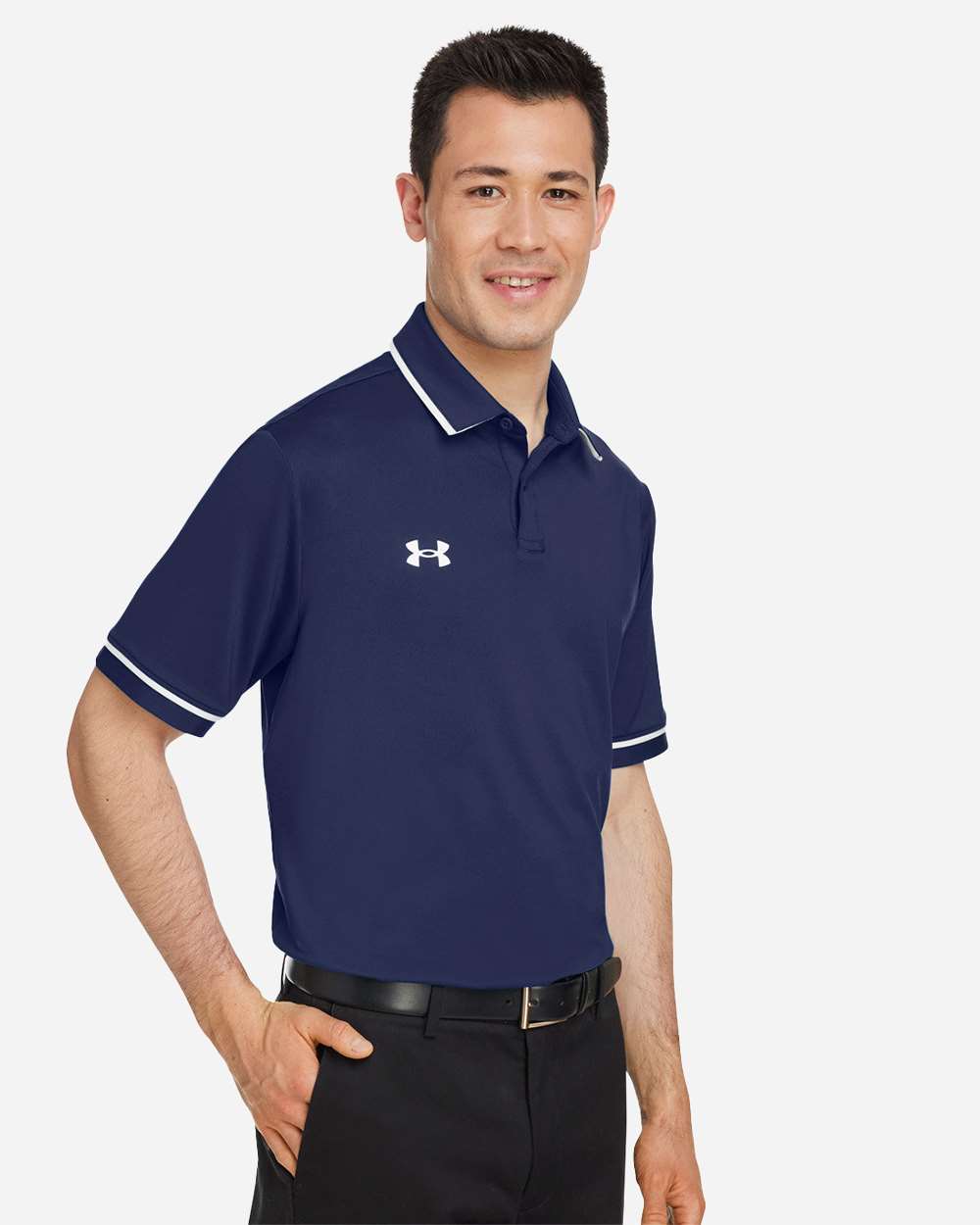 Men's Tipped Teams Performance Polo
