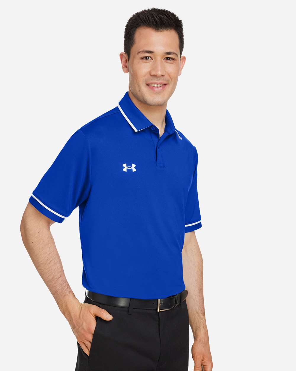 Men's Tipped Teams Performance Polo