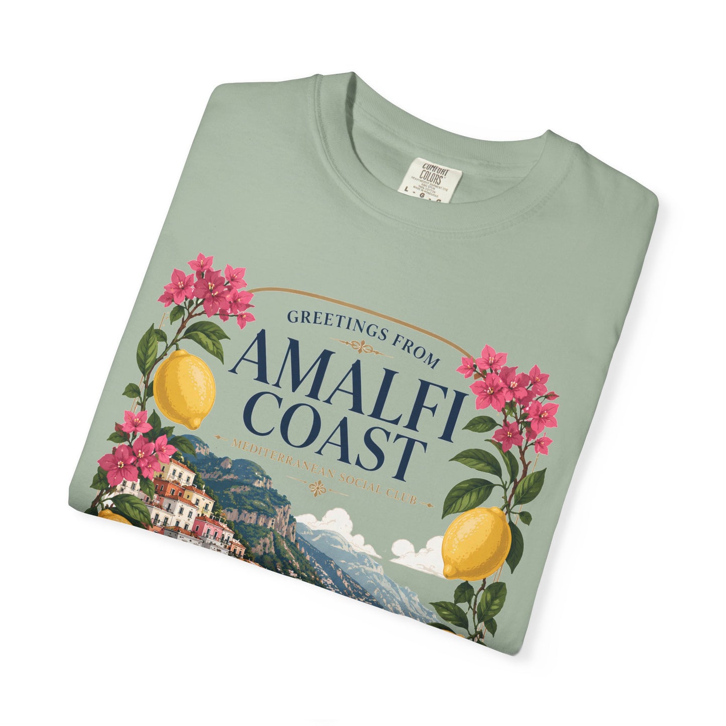 Greetings From Amalfi Coast – Mediterranean Social Club | Summer Tee