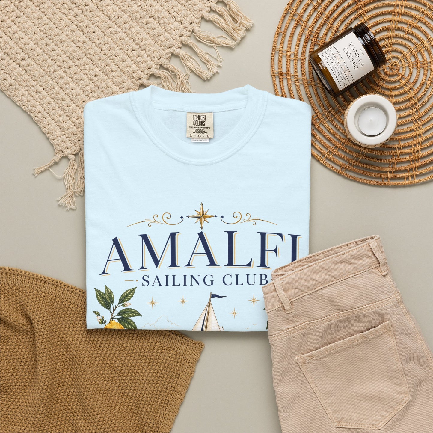 Amalfi Sailing Club – Regatta Luxury | Premium Graphic Tee
