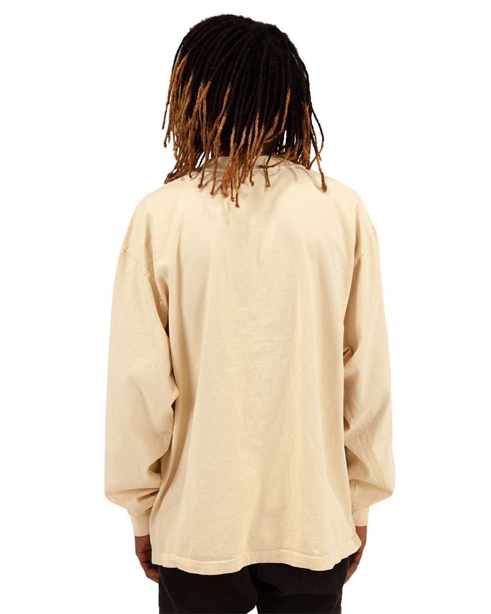 Men's Garment-Dyed Long Sleeve T-Shirt