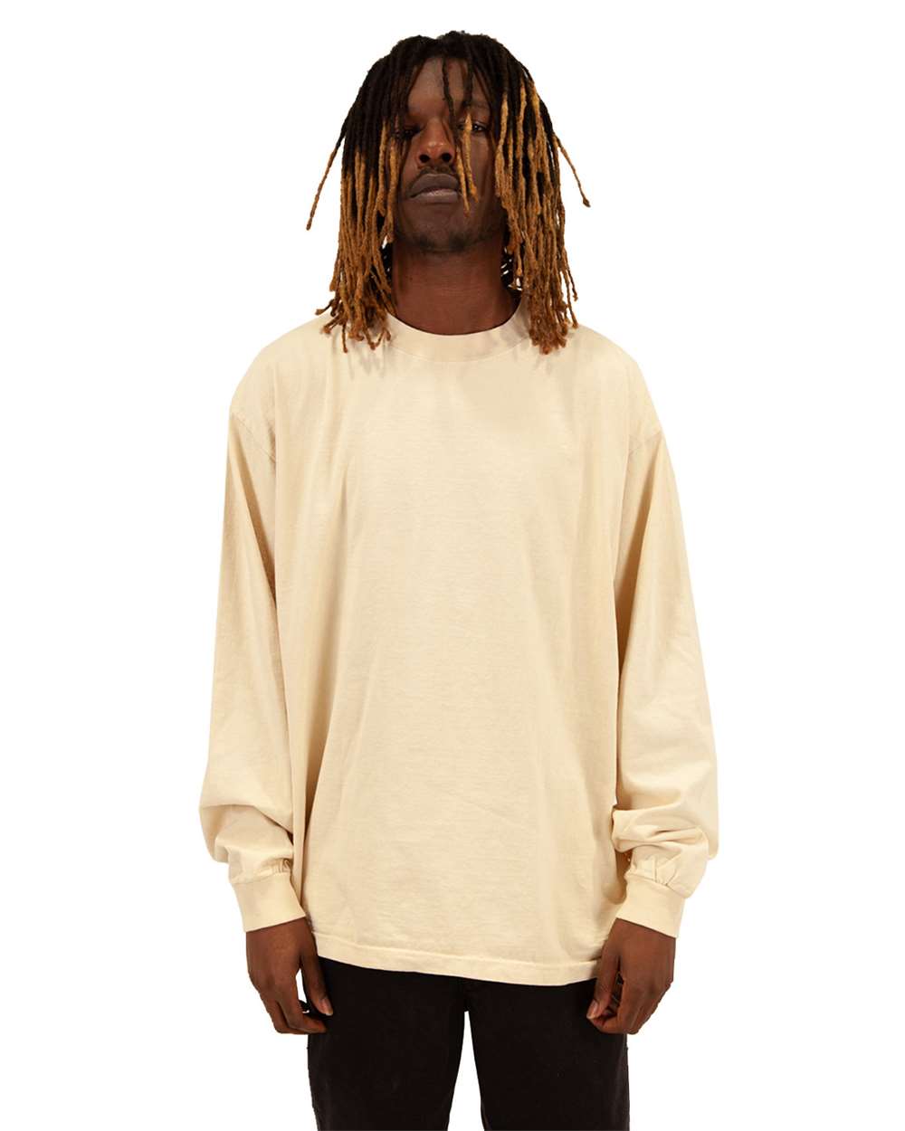 Men's Garment-Dyed Long Sleeve T-Shirt
