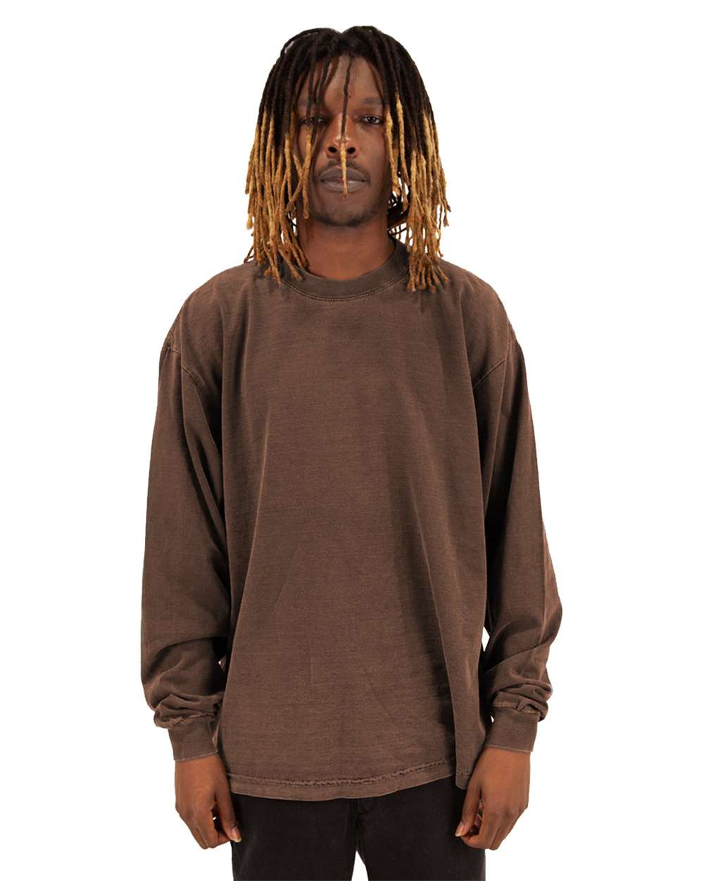 Men's Garment-Dyed Long Sleeve T-Shirt
