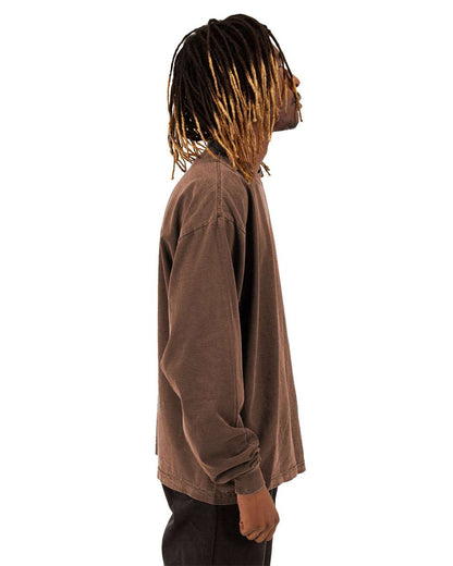 Men's Garment-Dyed Long Sleeve T-Shirt