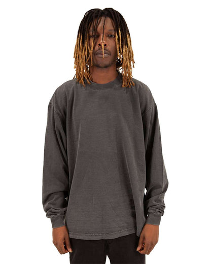 Men's Garment-Dyed Long Sleeve T-Shirt