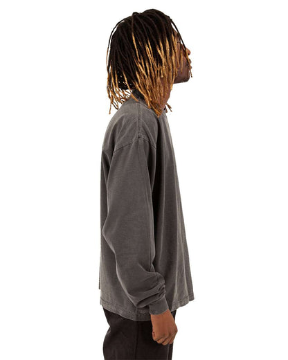 Men's Garment-Dyed Long Sleeve T-Shirt