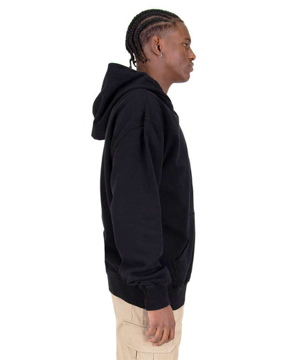 Men's Garment-Dyed Double-Zip Hooded Sweatshirt