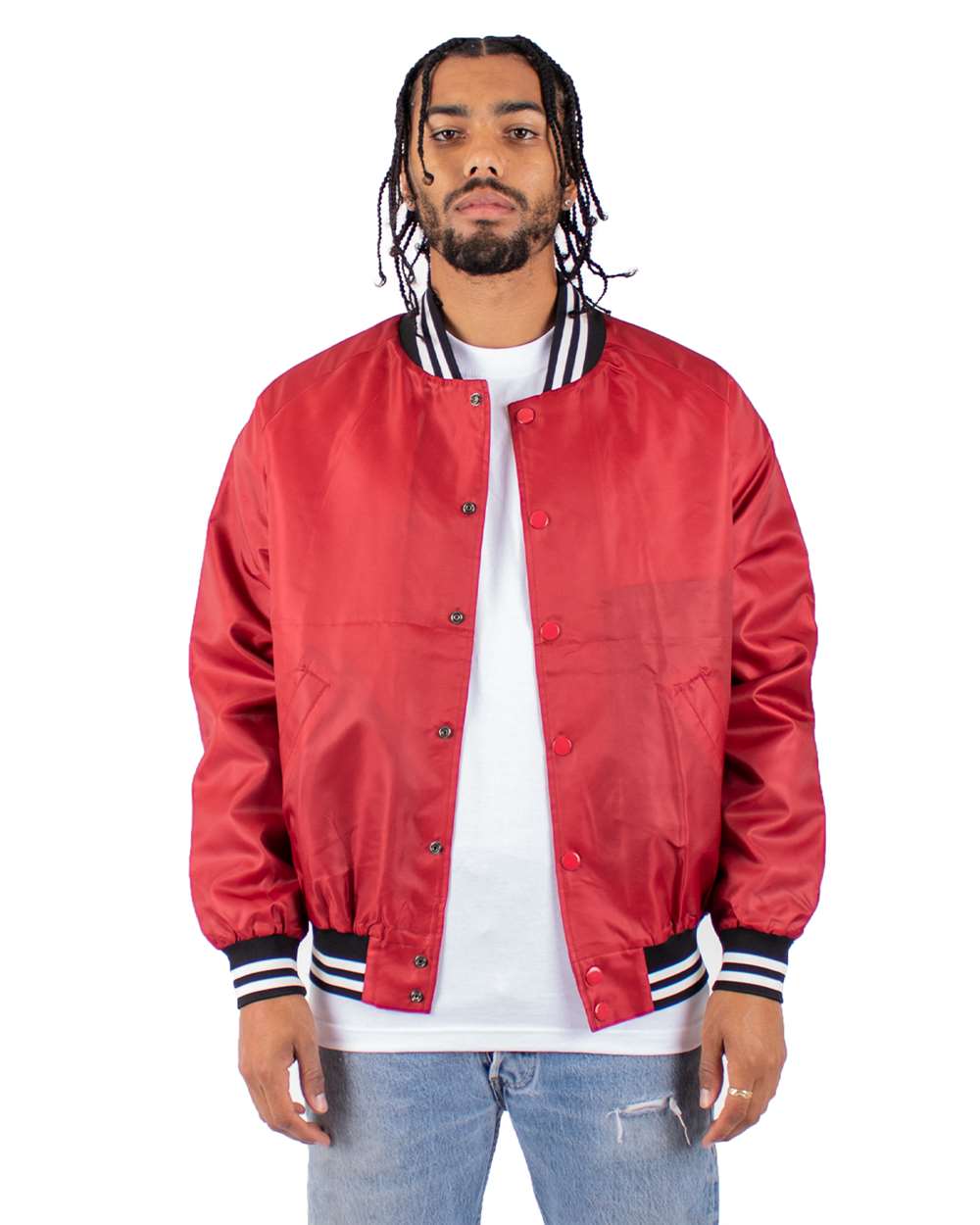 Unisex Varsity Bomber Jacket