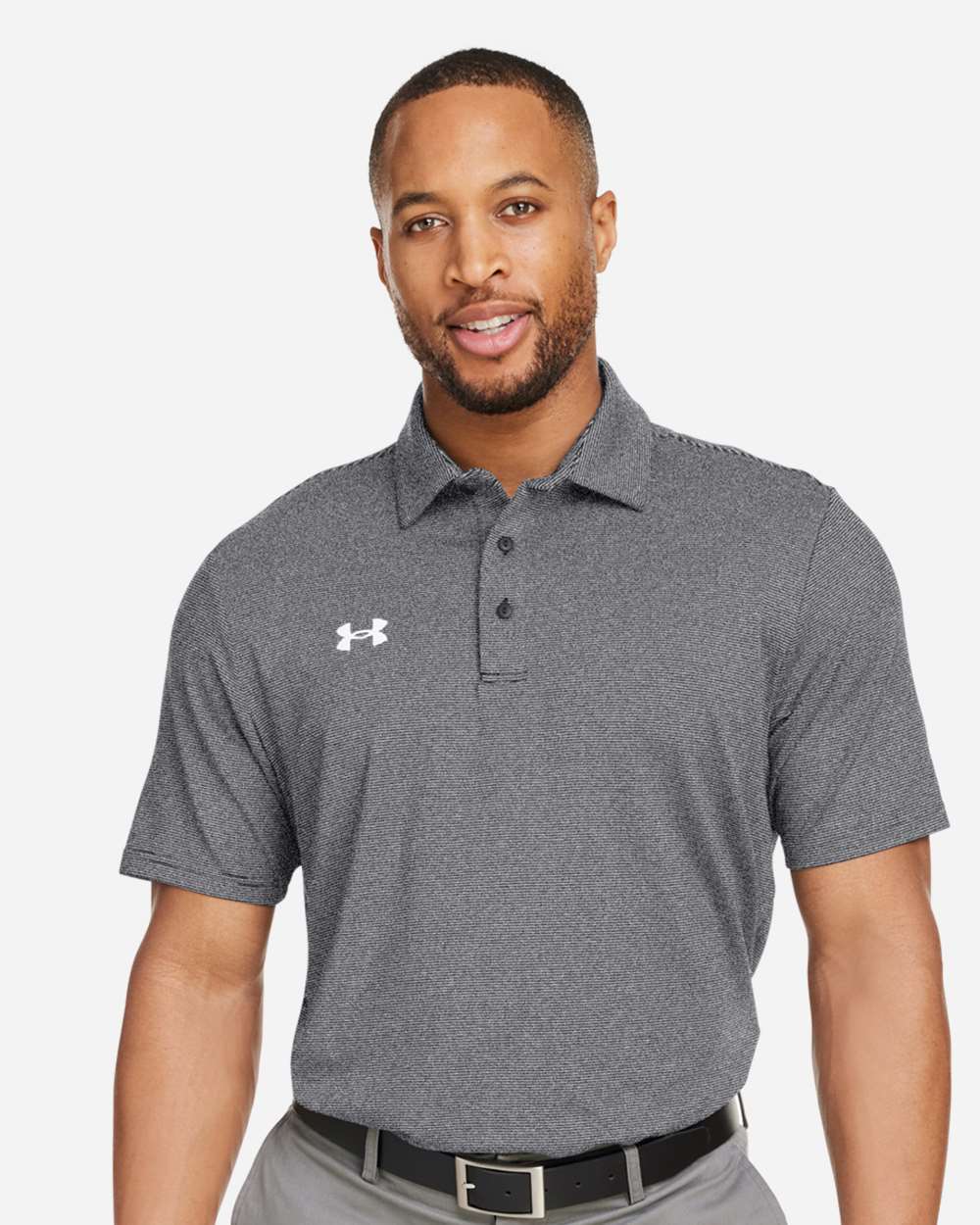 Men's Destin Drive Striped Performance Polo