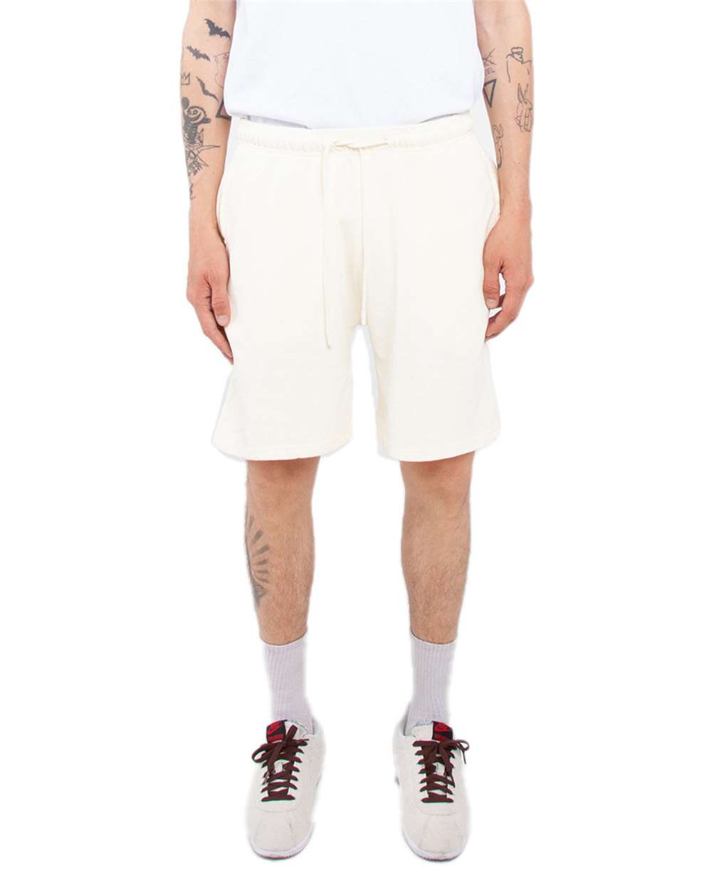 Men's Garment-Dyed Fleece Shorts