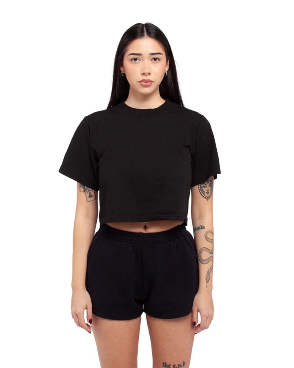 Women's Garment-Dye Crop T-Shirt