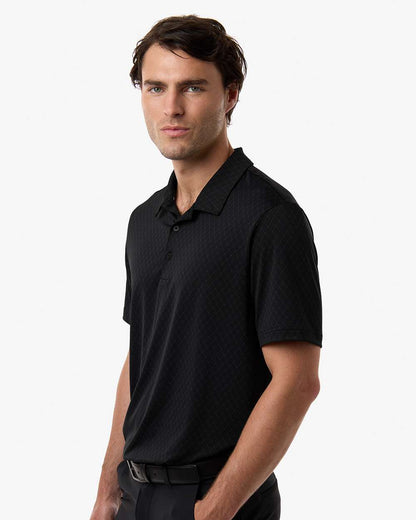 Men's 4-Way Stretch Printed Polo