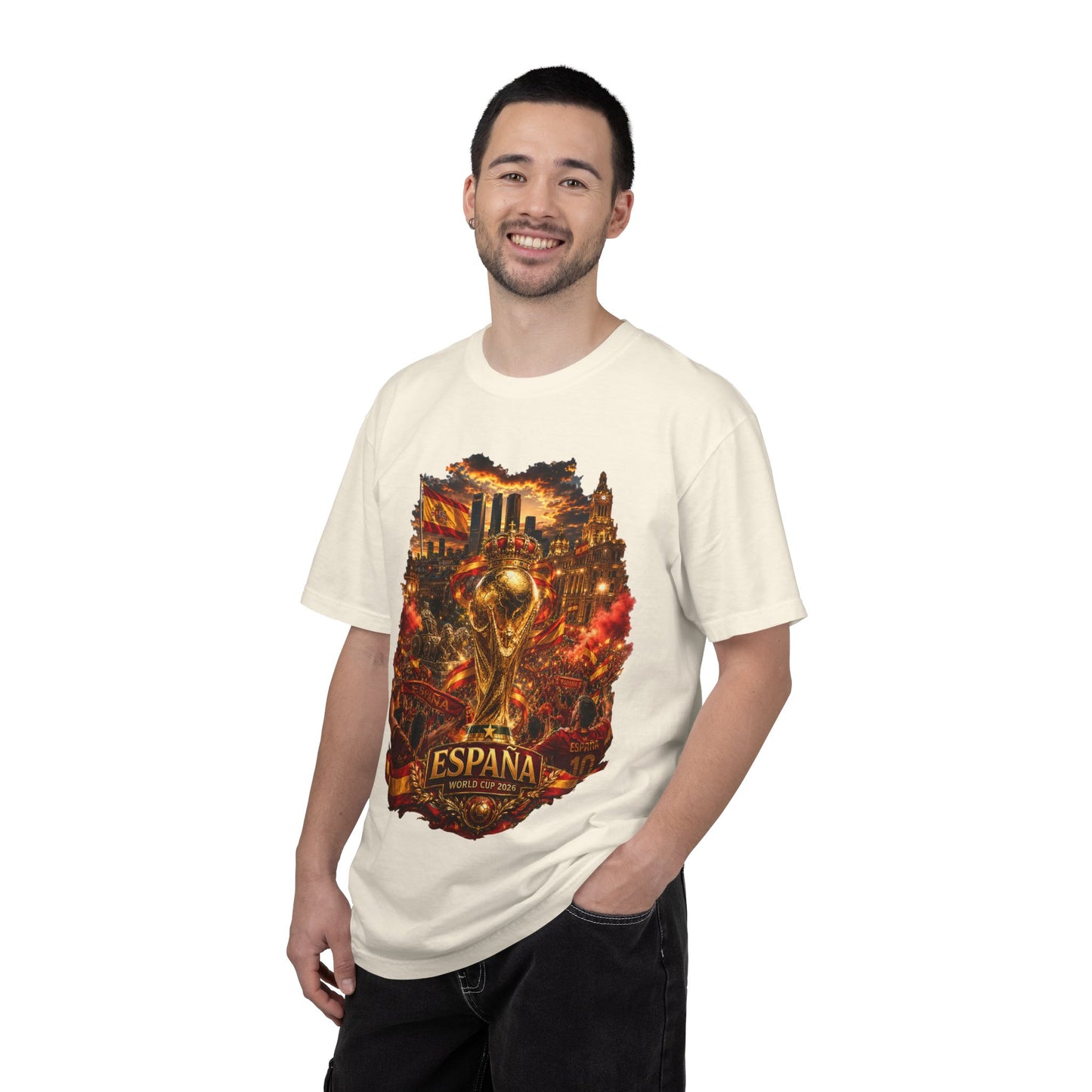 Spain Football World Cup 2026 'Triunfo de Cibeles' Ultimate Fan Celebration | Premium Graphic Tee