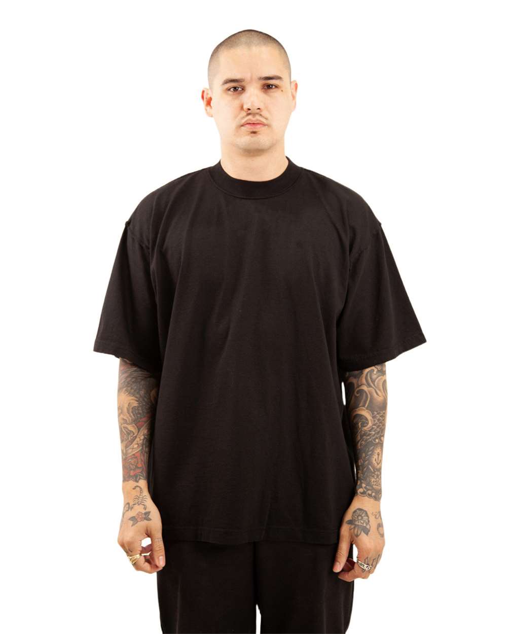 Men's Garment-Dyed Reverse T-Shirt