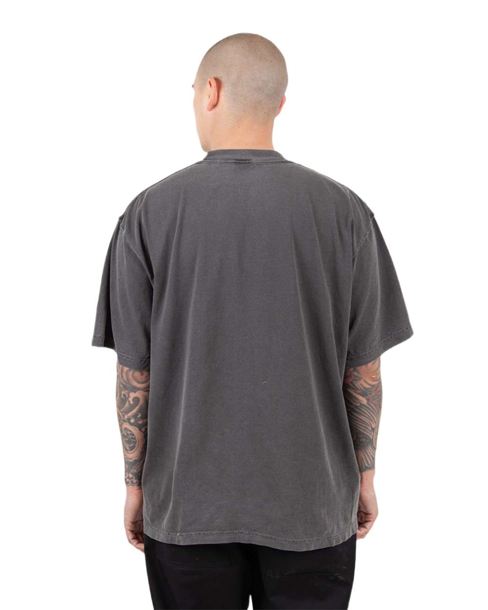 Men's Garment-Dyed Reverse T-Shirt