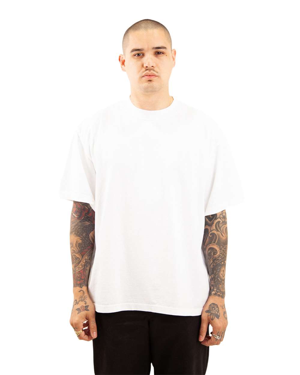 Men's Garment-Dyed Reverse T-Shirt