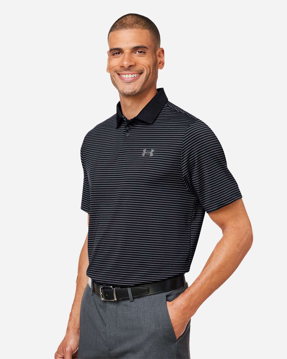 Men's 3.0 Striped Perf Polo