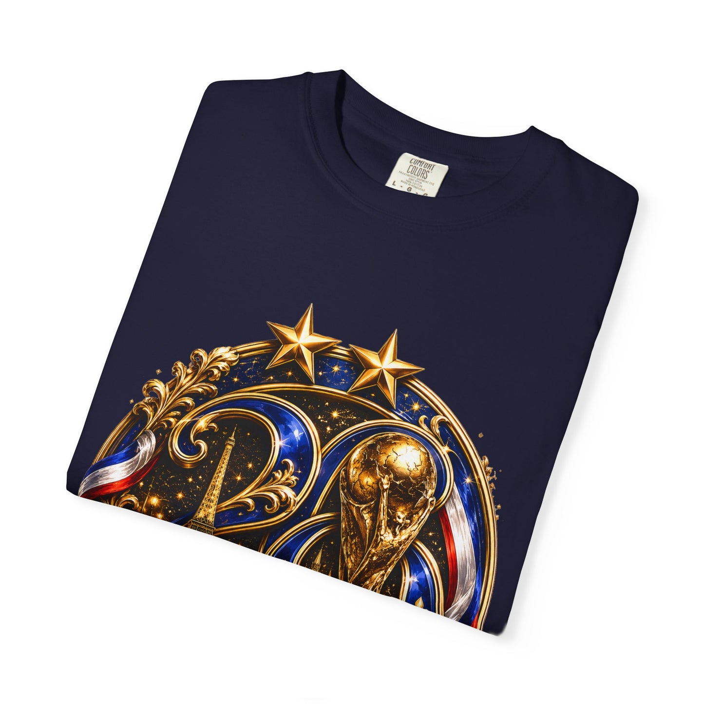 France World Cup 2026 Celestial Monogram Medallion – Imperial Glory | Premium Graphic Tee