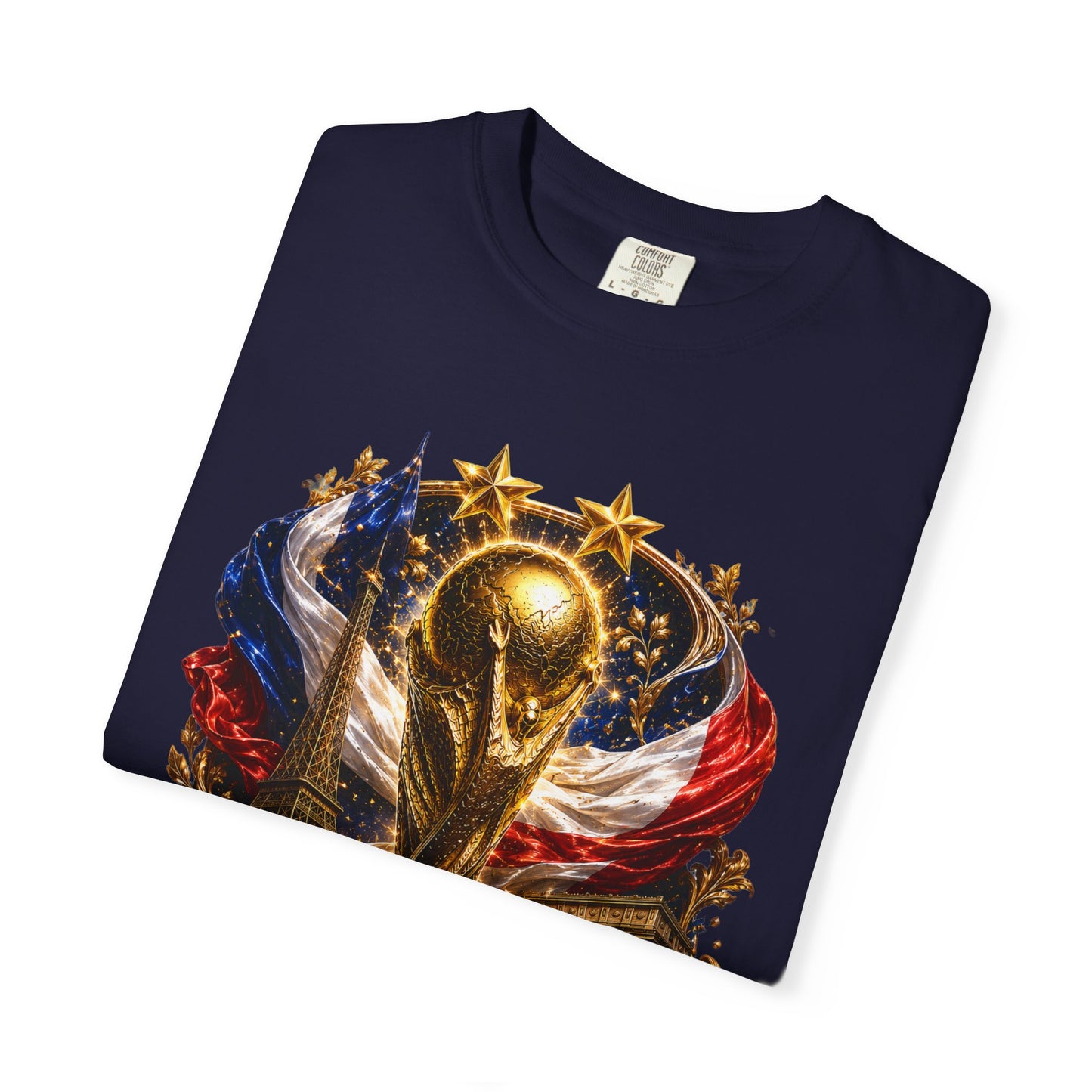 France World Cup 2026 Sovereign Trophy & Landmark Shield | Premium Graphic Tee