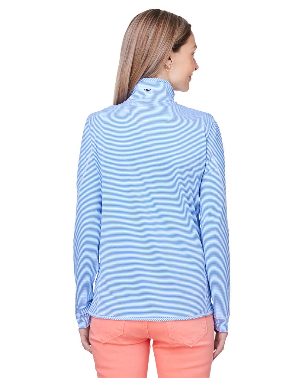 Women's Microstripe Sankaty Half-Zip Pullover