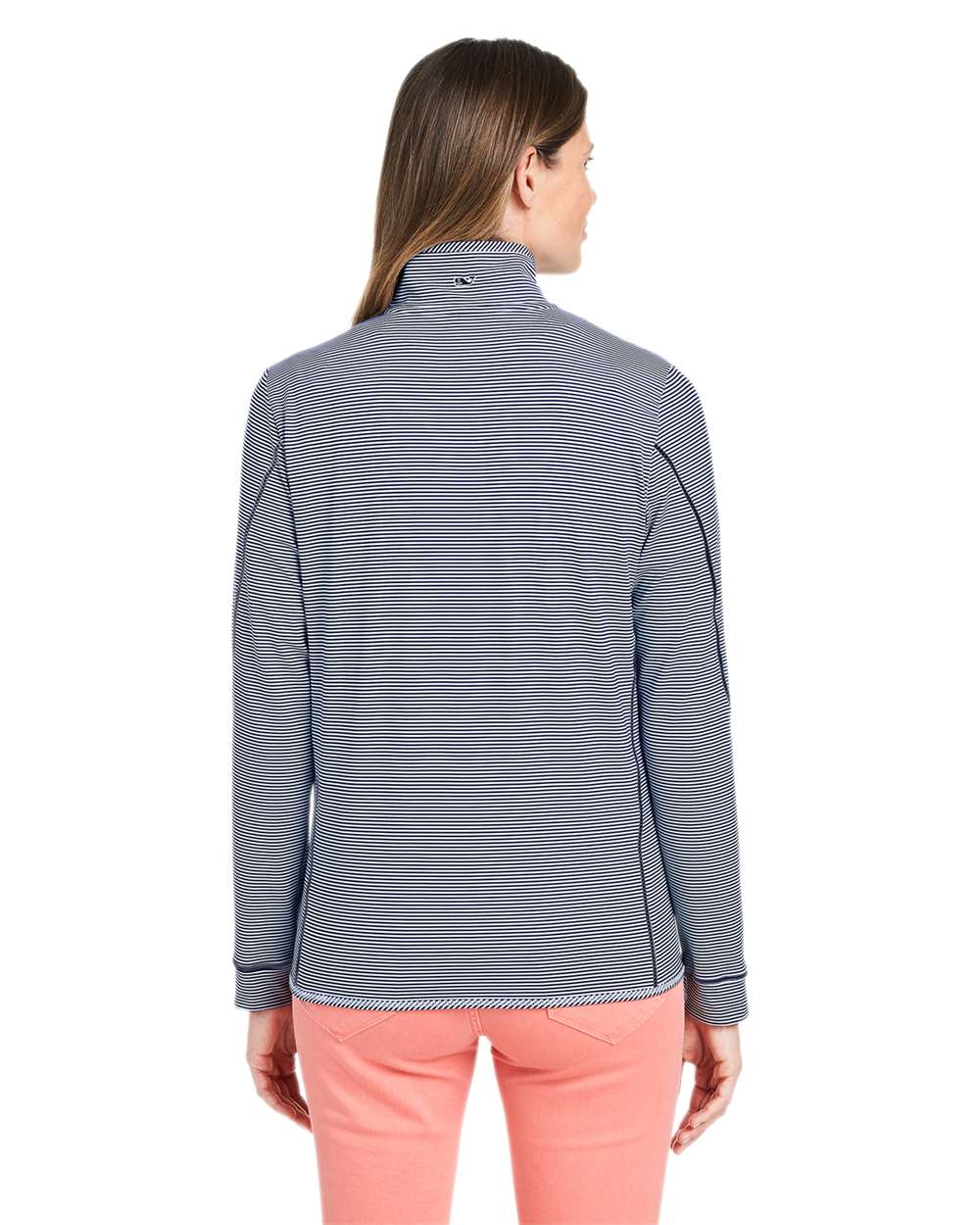 Women's Microstripe Sankaty Half-Zip Pullover