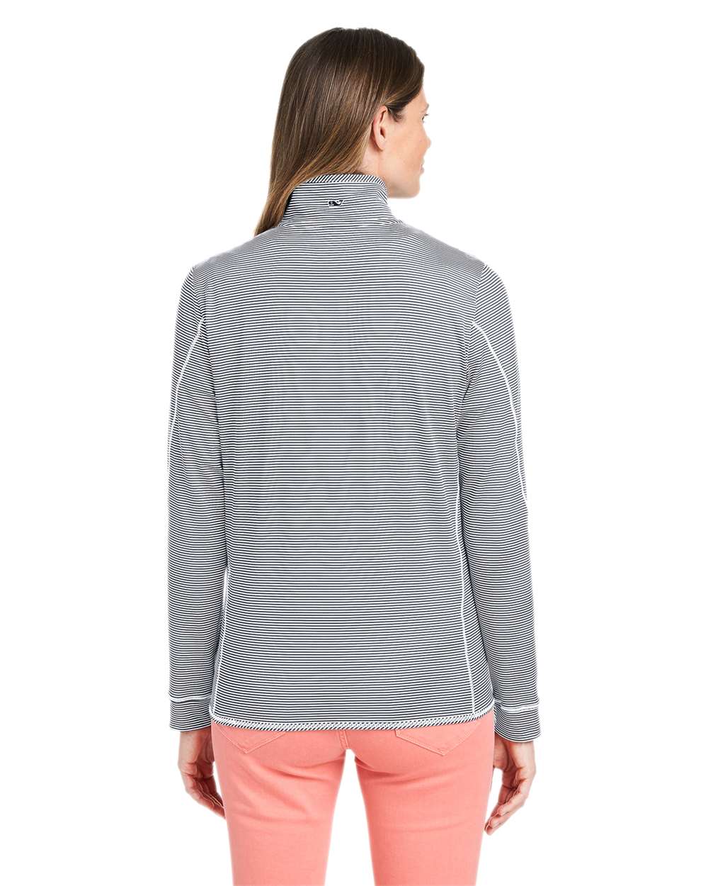 Women's Microstripe Sankaty Half-Zip Pullover