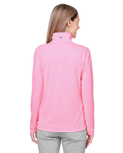 Women's Microstripe Sankaty Half-Zip Pullover