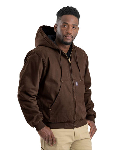 Men's Tall Heartland Washed Cotton Duck Hooded Jacket