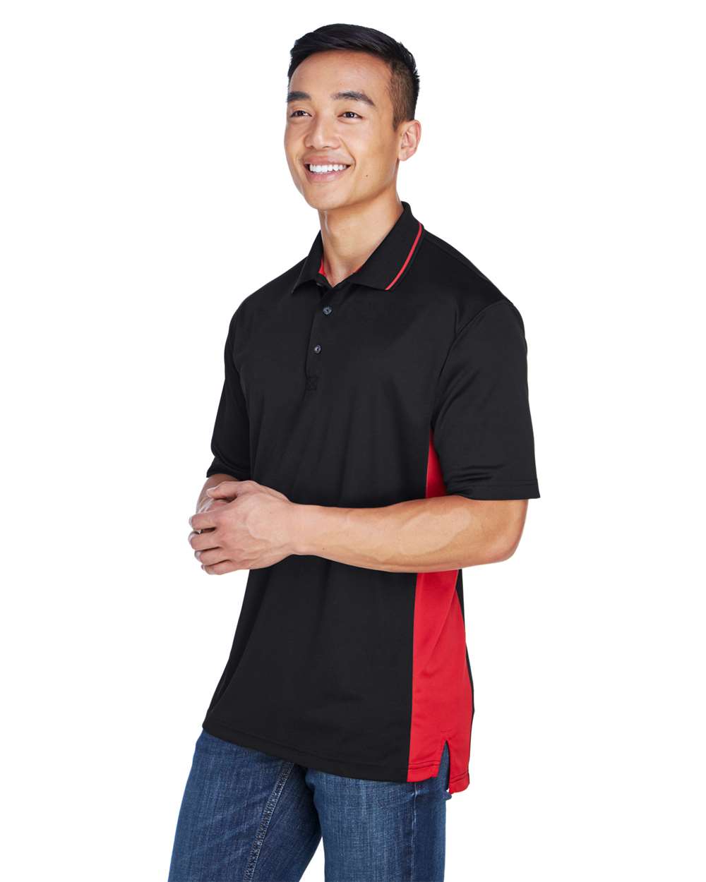 Men's Cool & Dry Sport Two-Tone Polo