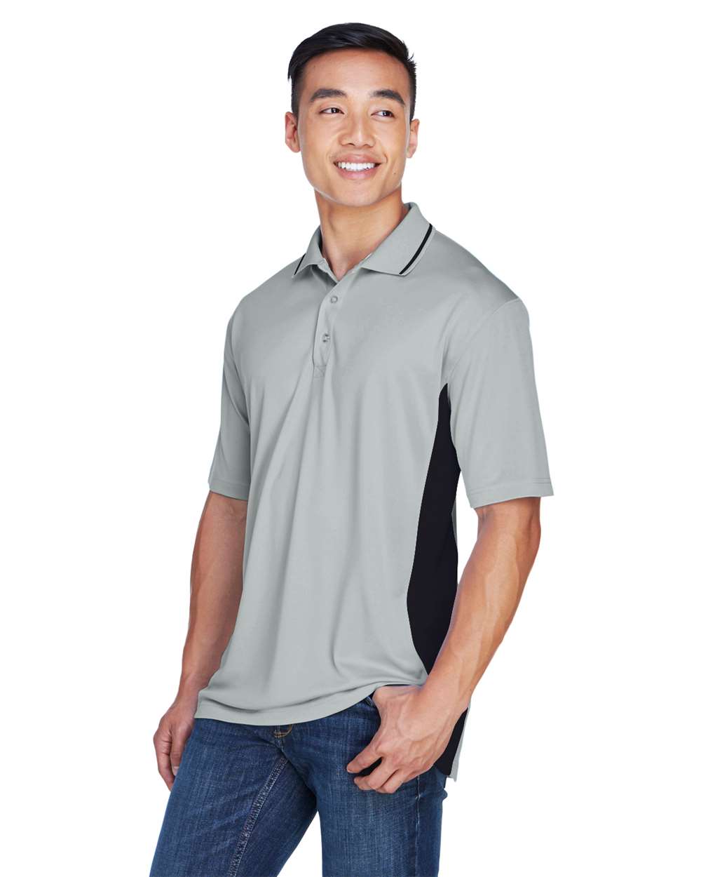 Men's Cool & Dry Sport Two-Tone Polo