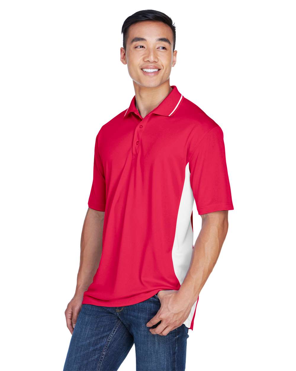 Men's Cool & Dry Sport Two-Tone Polo