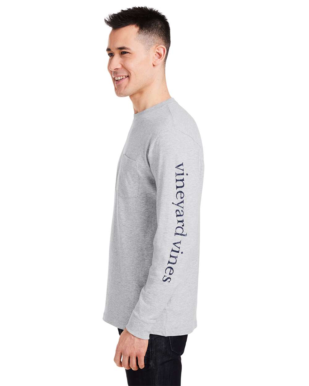 Unisex Long Sleeve Pocket T-Shirt
