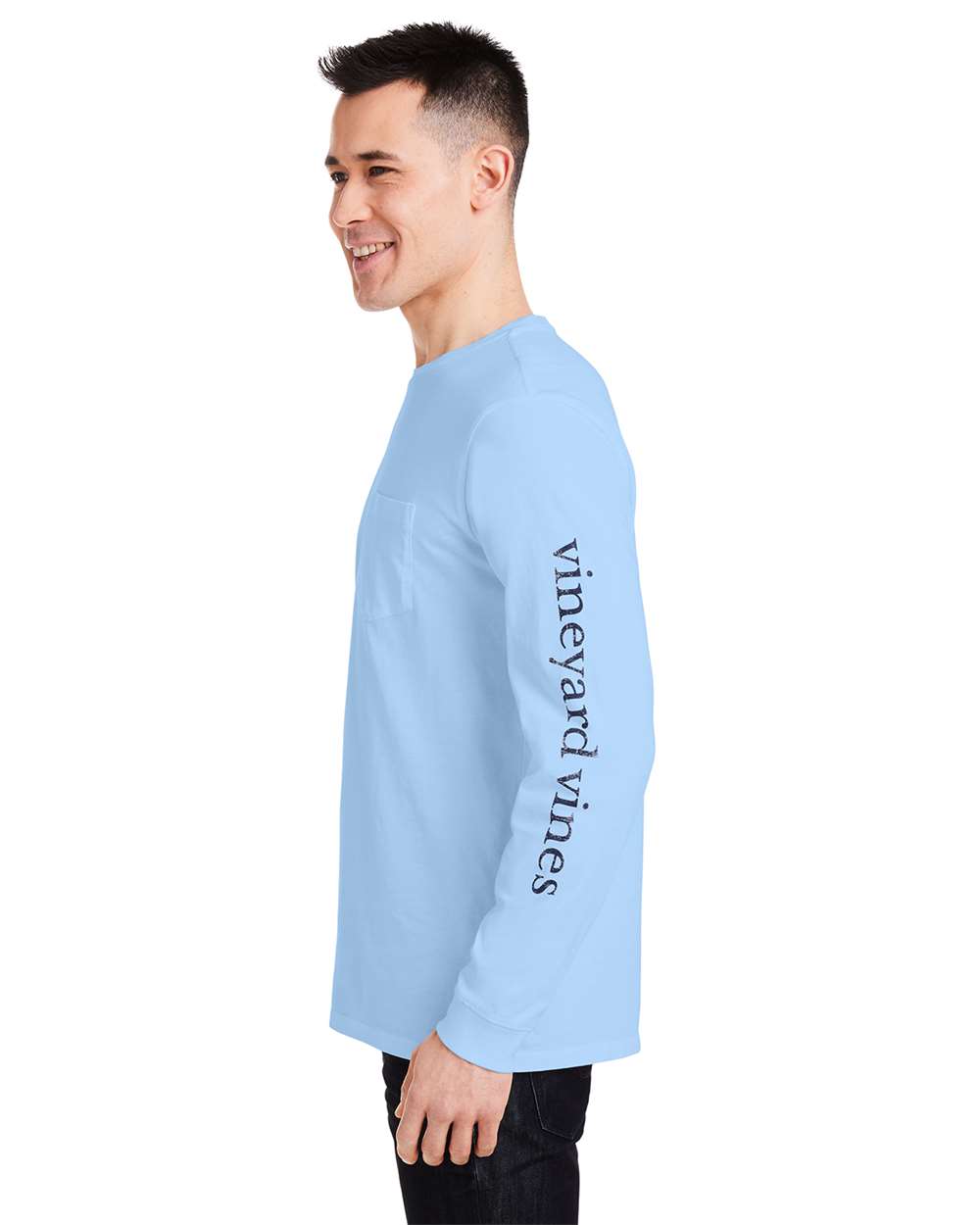 Unisex Long Sleeve Pocket T-Shirt