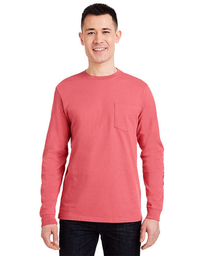 Unisex Long Sleeve Pocket T-Shirt