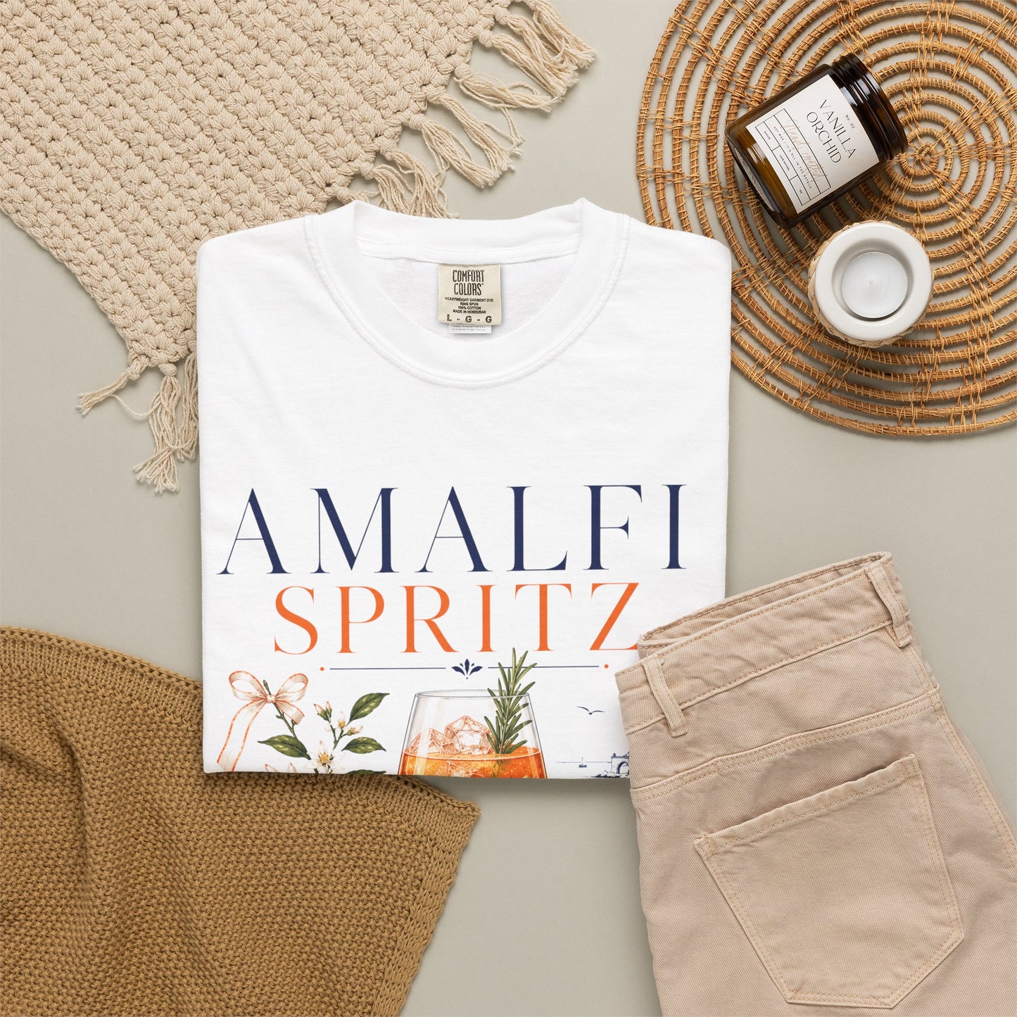 Amalfi Spritz – Golden Hour Club | Premium Summer Tee