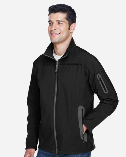 Men's Three Layer Fleece Bonded Shell Technical Jacket