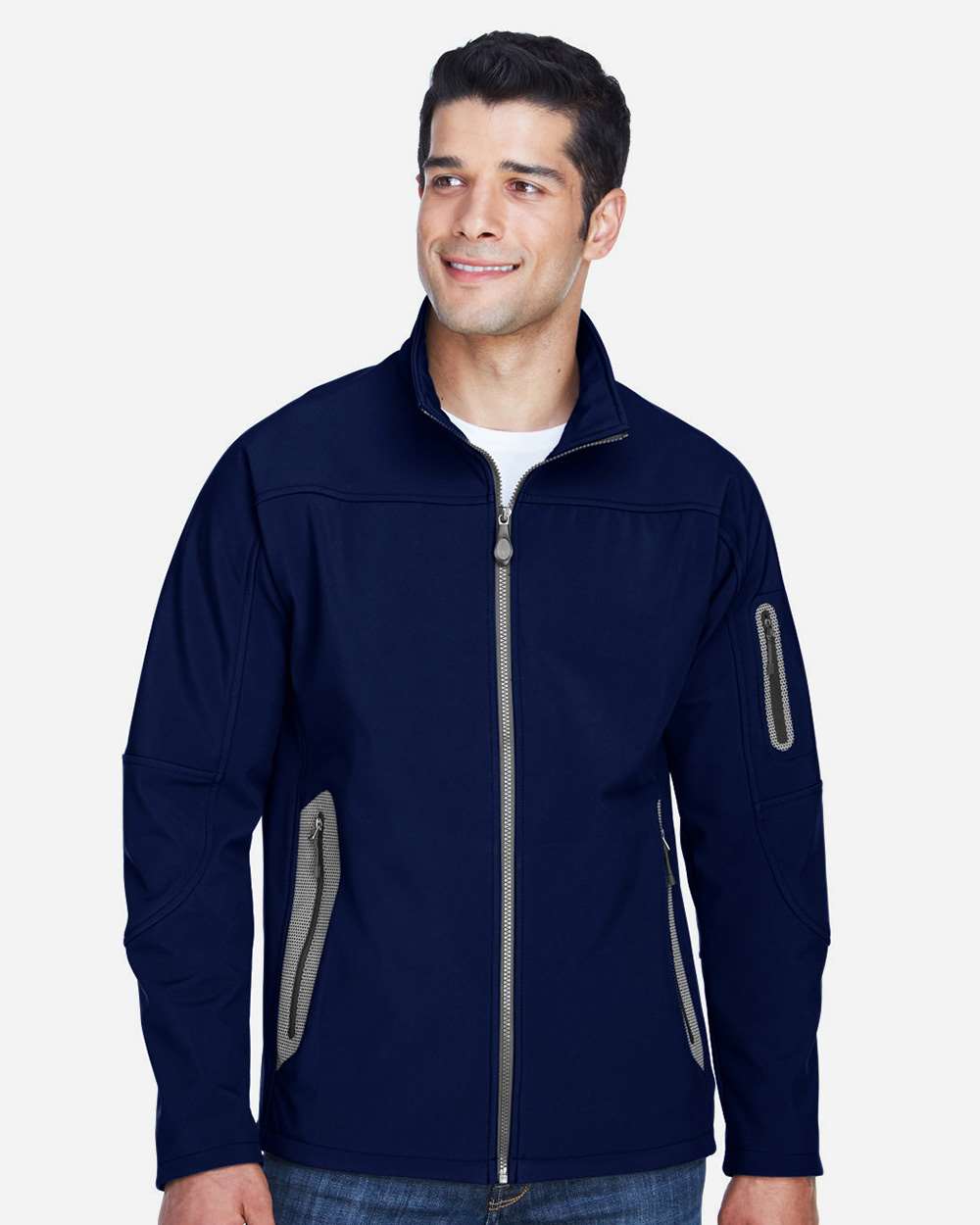 Men's Three Layer Fleece Bonded Shell Technical Jacket