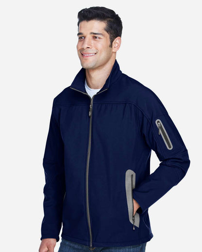 Men's Three Layer Fleece Bonded Shell Technical Jacket