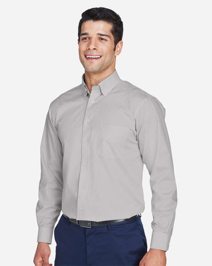 Men's Crown CollectionÂ® Broadcloth Woven Dress Shirt