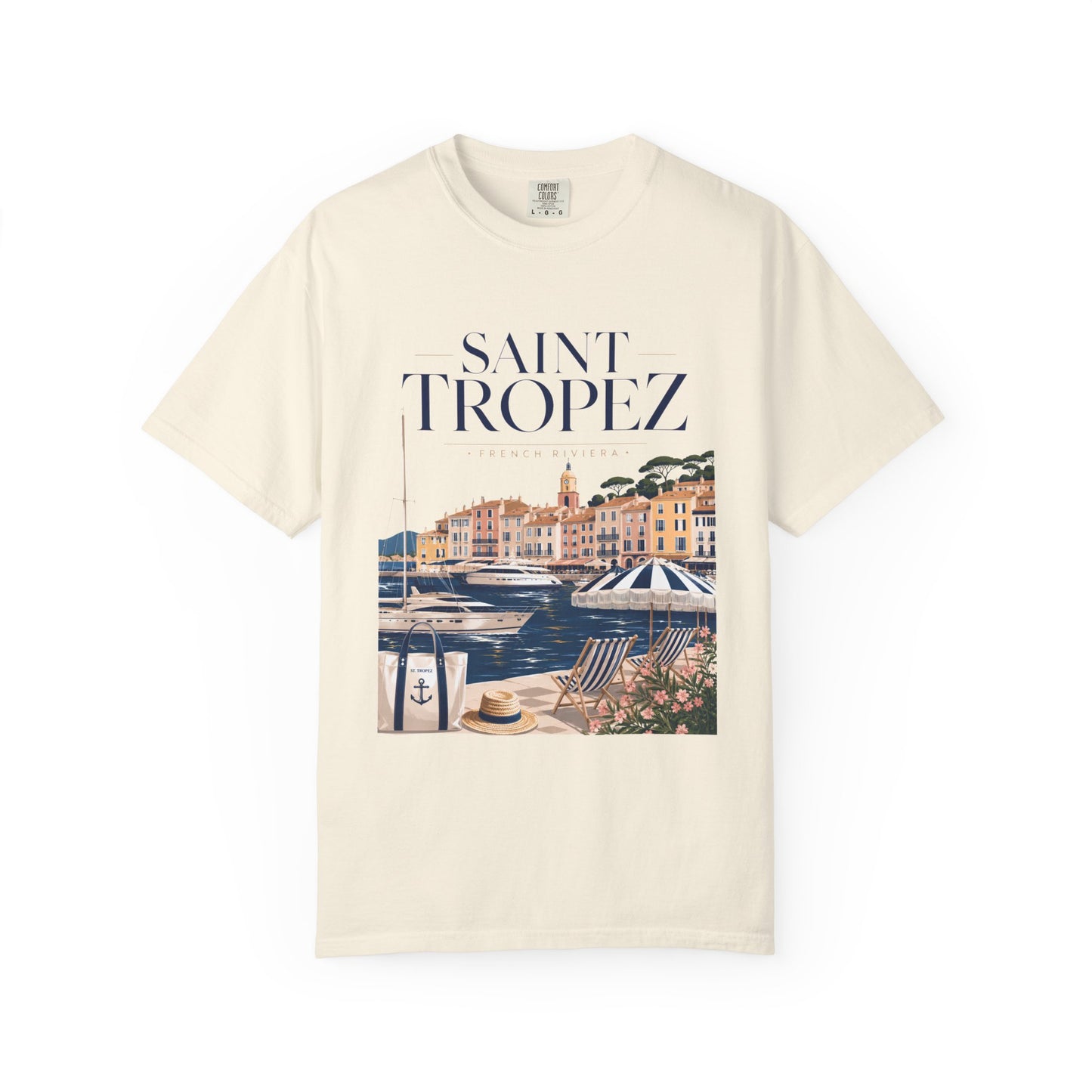 Saint Tropez – French Riviera | Premium Summer Tee